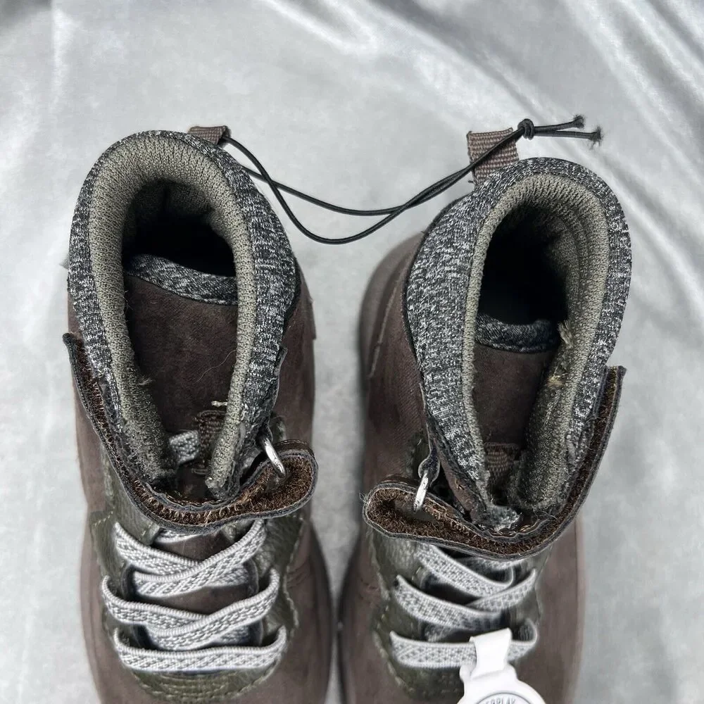 OshKosh B'Gosh Toddler Boys Ever Play Boots‎ Sz 7 M Brown Mid Top Ankle Fashion